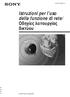 Istruzioni per l uso della funzione di rete/ Οδηγίες λειτουργίας δικτύου