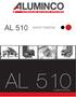 AL 510 ΑΝΟΙΓΟΜΕΝΑ AL 510 ALUMINIUM SYSTEMS