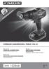 IAN 102868. CORDLESS HAMMER DRILL PSBSA 18-Li A1 CORDLESS HAMMER DRILL ΚΡΟΥΣΤΙΚΟ ΚΑΤΣΑΒΙΔΙ ΜΠΑΤΑΡΙΑΣ AKKU-SCHLAGBOHRSCHRAUBER