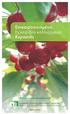 Επικαιροποιημένο Εγχειρίδιο καλλιέργειας Κερασιάς