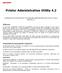 Printer Administration Utility 4.2