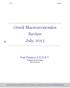 Greek Macroeconomics Review July, 2013