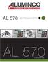 AL 570 AL 570 ALUMINIUM SYSTEMS