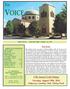VOICE THE. 17th Annual Golf Outing Tuesday, August 19th, 2014 Odyssey Country Club, Tinley Park. Ten Years. THE VOICE AUGUST 2004- Volume No.