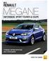 ΝΕΟ. renault. Megane. hatchback, sport tourer & COUPE ΤΕΧΝΙΚΑ ΧΑΡΑΚΤΗΡΙΣΤΙΚΑ ΚΑΙ ΕΞΟΠΛΙΣΜΟΣ. drive the change