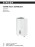 SDHM-16D & SDHM-20D. Dehumidifier Αφυγραντήρας Влагоабсорбатор GB GR BG INSTRUCTION MANUAL ΒΙΒΛΙΟ ΟΔΗΓΙΩΝ ИНСТРУКЦИИ ЗА ЕКСПЛОАТАЦИЯ