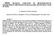 (041) SEASONAL VARIATION OF METEOROLOGICAL PARAMETERS IN THE REGION OF MANGALORE, SOUTH WEST COAST OF INDIA