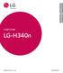 ΕΛΛΗΝΙΚΑ ENGLISH USER GUIDE. LG-H340n. www.lg.com MFL69100201 (1.0)