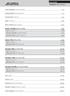 Version 10/2015 Περιεχόμενα Table of Contents. Συρόμενο 130/260kg Sliding 130/260kg 41-80. Συρόμενο 100kg Sliding 100kg 81-102