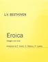 L.V. BEETHOVEN. Eroica. Allegro con brio. Analysis by E. Sisiki, E. Ratsou, P. Ladas