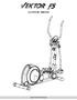 ELLIPTICAL TRAINER ΟΔΗΓΙΕΣ ΧΡΗΣΕΩΣ