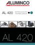 AL 420 ΘΕΡΜΟ ΙΑΚΟΠΗ THERMALBREAK AL 420 ALUMINIUM SYSTEMS