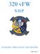 320 vfw S.O.P. STANDARD OPERATIONAL PROCEDURES. S.O.P. version 1.6