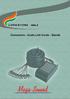 XLR Connectors. Adaptors. LA 1001 XLR 3-Pin θηλυκό προέκτασης. με μεταλλικό καπάκι 1.23. LA 1002 XLR 3-Pin αρσενικό προέκτασης. με μεταλλικό καπάκι