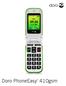 Doro PhoneEasy. 410gsm