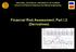 NATIONAL TECHNICAL UNIVERSITY OF ATHENS School of of Naval Architecture and Marine Engineering. Financial Risk Assessment, Part I.