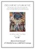 PREGHIERE LITURGICHE. Memoria dei santi beati padri ATANASIO atonita e LAMPADO taumaturgo. greco- italiano. VESPRO e MATTUTINO.