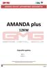 ΣΟΜΠΕΣ ΠΕΛΛΕΤ ΑΕΡΟΘΕΡΜΕΣ GEKASMETAL. AMANDA plus 12KW. Εγχειρίδιο χρήσης. Έκδοση 1.1. Οκτώβριος. 15