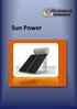 Sun Power Type chapter title (level 1) Type chapter title (level 1)