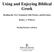 Using and Enjoying Biblical Greek