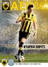 THE OFFICIAL MATCH PROGRAMME ΝΤΑΡΚΟ ΖΟΡΙΤΣ ΑΕΚ-XANIA, KYΡIAKH 8-2-2015, ΟΑΚΑ 18:00