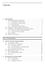 Contents. Part I Methodologies