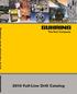 2010 Full-Line Drill Catalog. The Tool Company