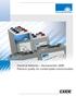 Industrial Batteries Sonnenschein A600 Premium quality for uninterrupted communication.