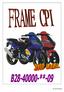 CPI MOTORCYCLE F1 FRAME ASSY. GTR50