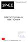 2P-EE ELEKTROTEHNIKA IN ELEKTRONIKA. V 1.0 (napake) Visoka šola za tehnologije in sisteme Elektrotehnika in elektronika