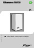 FERcondens F24/F28. cod. 3541G930GR - Rev /2016 GR - Ο ΗΓΊΕΣ ΧΡΉΣΗΣ, ΕΓΚΑΤΆΣΤΑΣΗΣ ΚΑΙ ΣΥΝΤΉΡΗΣΗΣ