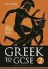 GCSE Classical Greek OCR GCSE in Classical Greek: J291
