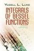 TABLES OF SOME INDEFINITE INTEGRALS OF BESSEL FUNCTIONS