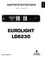 ÅËËÇÍÉÊÁ ÏÄÇÃÉÅÓ ÅÃÊÁÔÁÓÔÁÓÇÓ. êäïóç 1.1 ÉáíïõÜñéïò 2004 EUROLIGHT LD6230