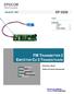 EPSICOM FM TRANSMITTER 2 EMIŢĂTOR CU 3 TRANZISTOARE EP Ready Prototyping. Cuprins. Idei pentru afaceri. Hobby & Proiecte Educationale