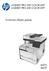 LASERJET PRO 300 COLOR MFP LASERJET PRO 400 COLOR MFP. Συνοπτικές οδηγίες χρήσης M375 M475