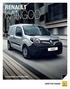 RENAULT kangoo. drive the change