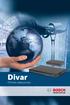 Divar. Οδηγός εφαρµογών. Divar application guide