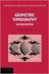 Geometric Tomography With Topological Guarantees