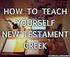 Notes on the Greek New Testament Week 134 Matthew 5:21-48