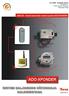 ADO-XPONDER. INSA AD - remote heat meter readout system ADO-XPONDER SGS