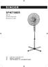 SF40TIMER Stand Fan Επιδαπέδιος Ανεμιστήρας Вентилатор със стойка