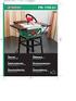 PTK 1700 A1. TABLE SAW Operation and Safety Notes Original operating instructions