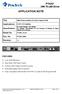 APPLICATION NOTE. 20W T8 Non-isolated LED Driver Using PT4207