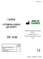 CHORUS REF CYTOMEGALOVIRUS IgG AVIDITY. DIESSE Diagnostica Senese S.p.A. Via delle Rose, Monteriggioni (Siena) Italy FR/GK/EN 1/13