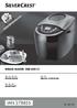 BREAD MAKER SBB 850 C1 RECIPE BOOK ΒΙΒΛΙΟ ΣΥΝΤΑΓΩΝ REZEPTHEFT IAN