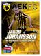 THE OFFICIAL MATCH PROGRAMME JAKOB JOHANSSON AEK - ΠΑΝΙΩΝΙΟΣ