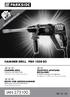 IAN HAMMER DRILL PBH 1050 B2 HAMMER DRILL ΣΚΑΠΤΙΚΟ ΔΡΑΠΑΝΟ ΜΕ ΚΑΛΕΜΙ BOHR- UND MEISSELHAMMER