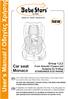 User s Manual / Οδηγίες Χρήση. Car seat Monaco. Group 1,2,3 From 9month-11years old Suitable for 9-36kg STANDARDS ECE R44/04