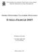 ΕΤΗΣΙΑ ΕΚΘΕΣΗ 2015 ΕΘΝΙΚΟ ΠΡΟΓΡΑΜΜΑ ΧΑΛΑΖΙΚΗΣ ΠΡΟΣΤΑΣΙΑΣ ΟΡΓΑΝΙΣΜΟΣ ΕΛΛΗΝΙΚΩΝ ΓΕΩΡΓΙΚΩΝ ΑΣΦΑΛΙΣΕΩΝ ΚΕΝΤΡΟ ΜΕΤΕΩΡΟΛΟΓΙΚΩΝ ΕΦΑΡΜΟΓΩΝ ΕΠΙΜΕΛΕΙΑ ΕΚΔΟΣΗΣ